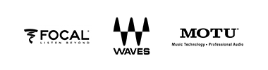 Third Party Logos - Focal, Waves and MOTU